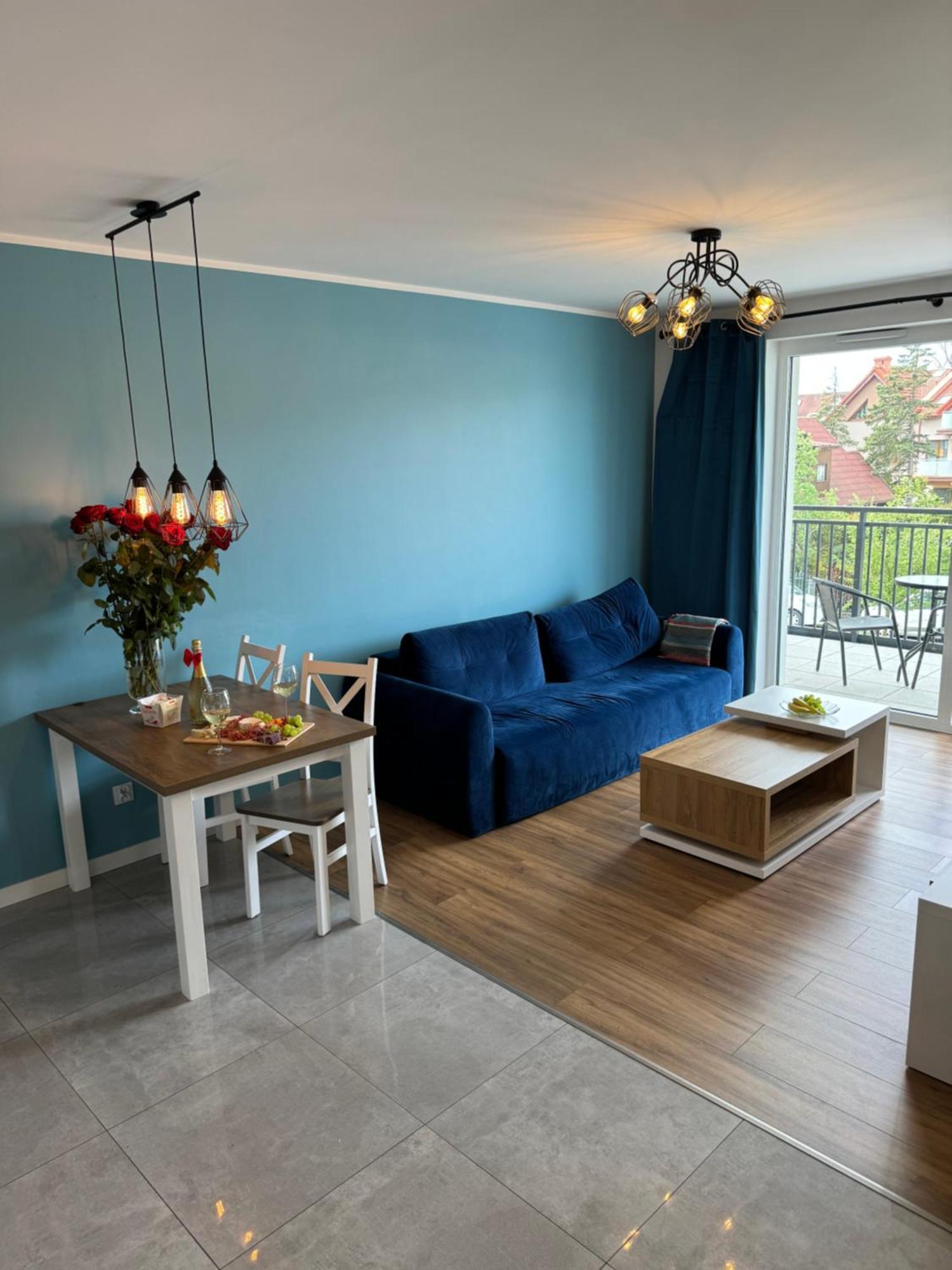 Zjawiskowy Apartament Bel Mare Parking Basen ミエンジズドロイェ エクステリア 写真